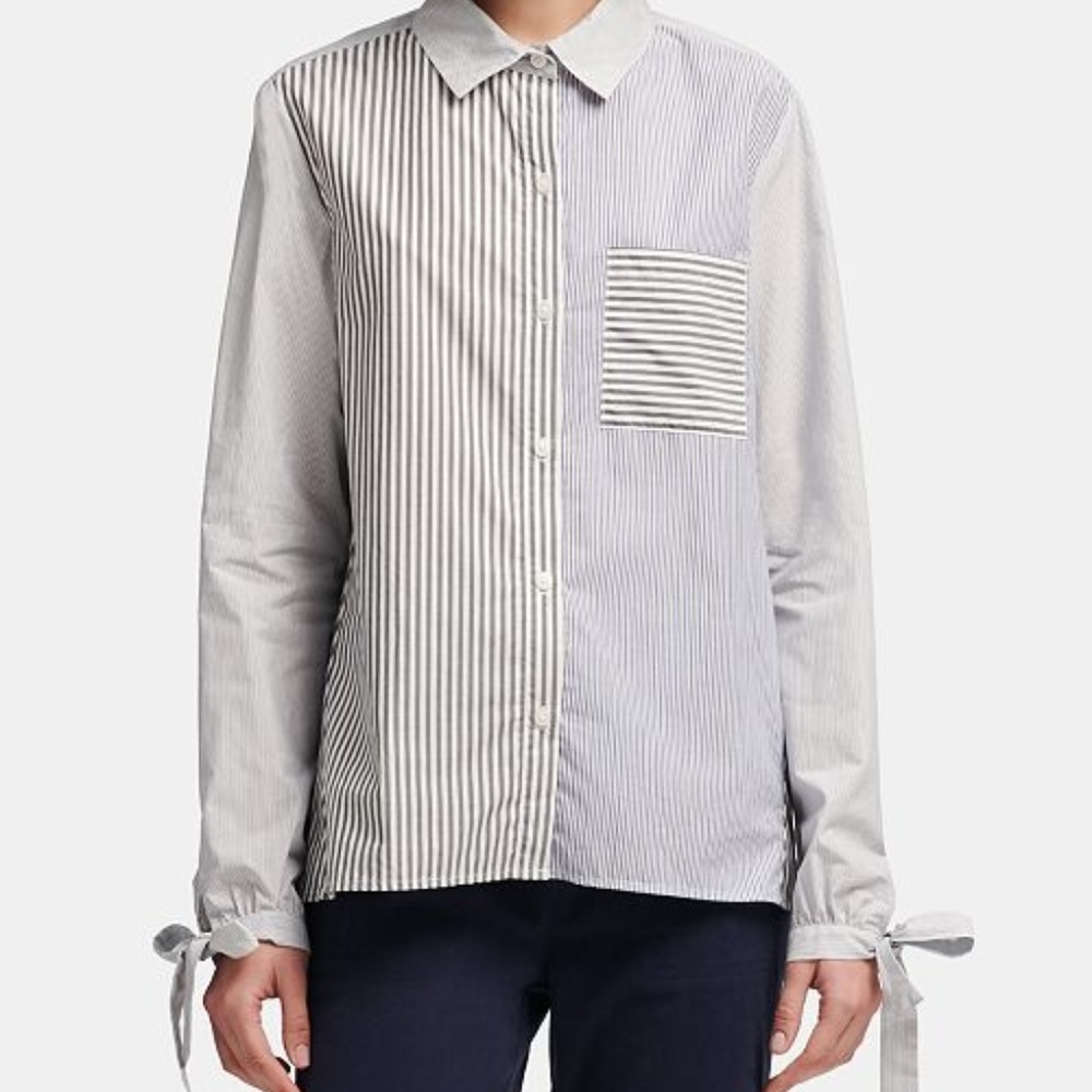 Colorblocked Blouse